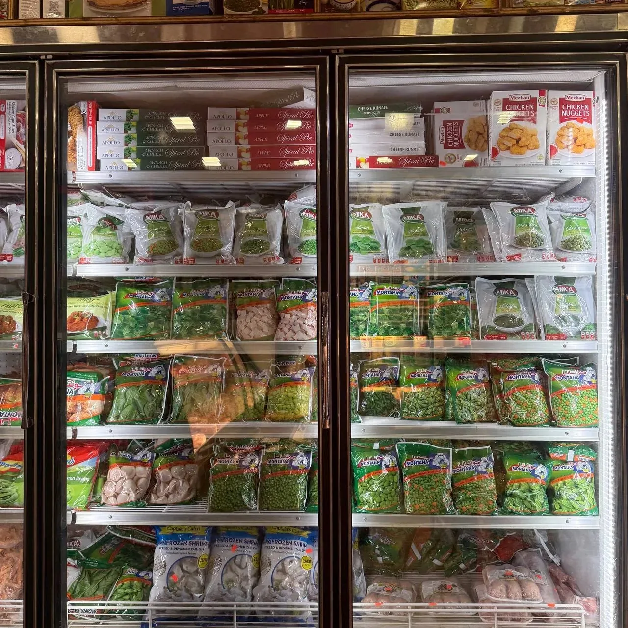 Frozen foods aisle