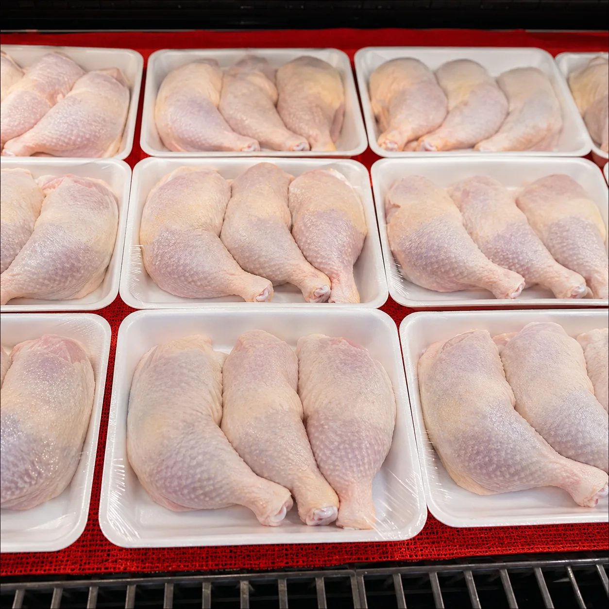 Fresh halal chicken
